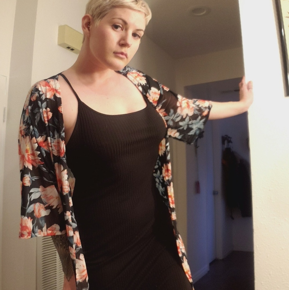 Flower kimono